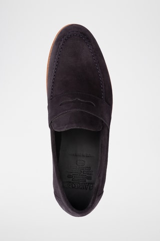 Mocassins en nubuck Jevington - Violet foncé