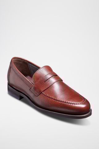 Mocassins en cuir Jevington - Rouge brique
