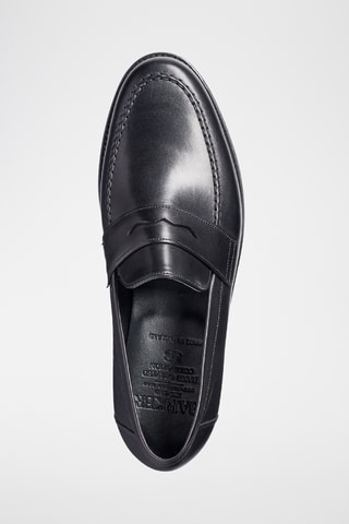 Mocassins en cuir de veau Jevington - Noir