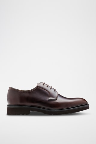 Derbys en cuir Truro - Marron foncé