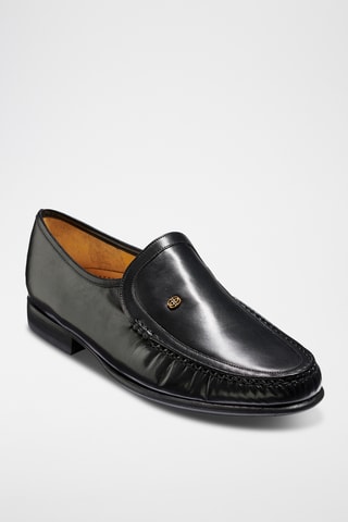 Mocassins en cuir Valencia - Noir