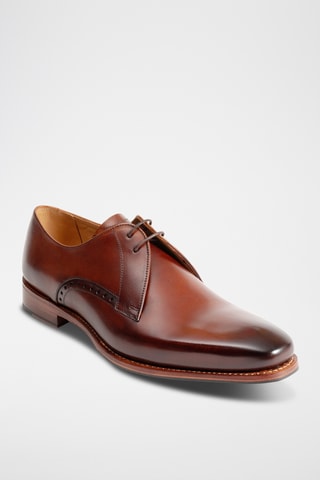 Derbys en cuir Oscar - Marron