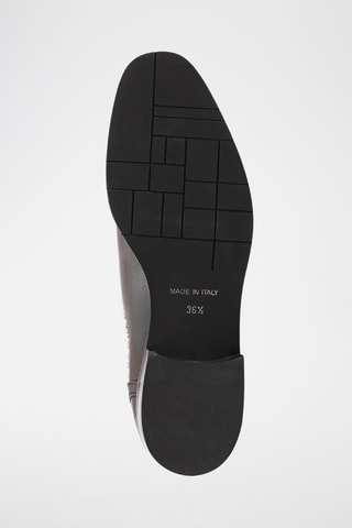 Derbys en cuir de veau Studded - Noir 