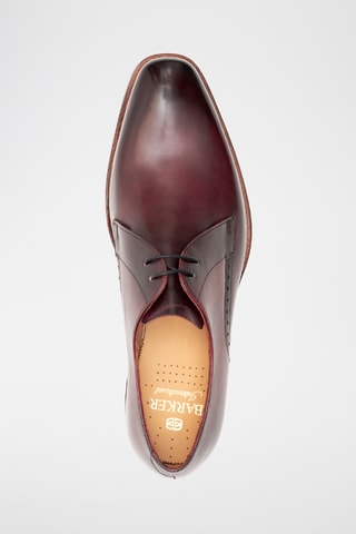 Derbys en cuir Oscar - Bordeaux