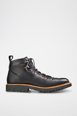 Boots en cuir Julie - Noir