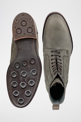 Boots en cuir de veau Logan - Kaki