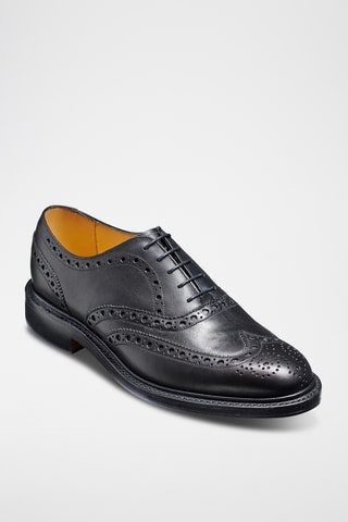Richelieus en cuir Charles - Noir