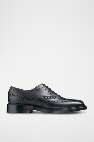 Richelieus en cuir Charles - Noir