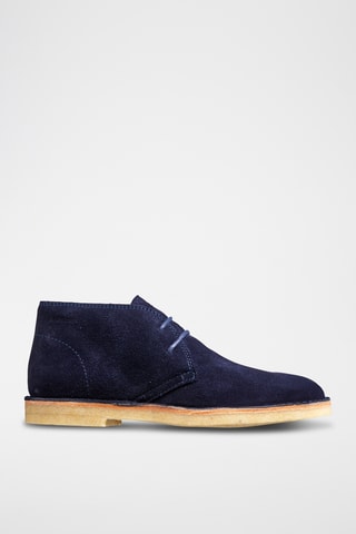 Boots en nubuck Monty - Bleu marine