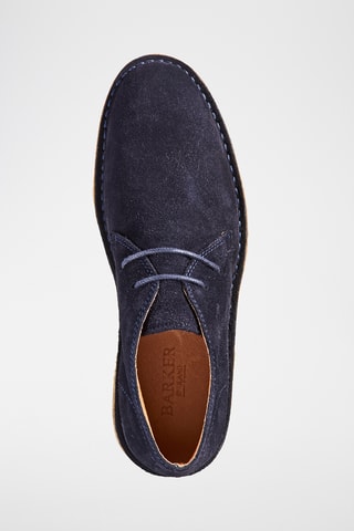 Boots en nubuck Monty - Bleu marine