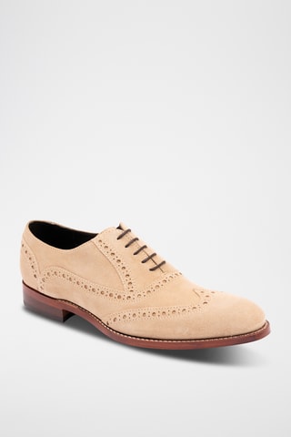 Richelieus en nubuck Grant - Beige