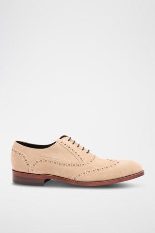 Richelieus en nubuck Grant - Beige