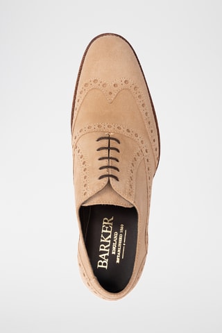 Richelieus en nubuck Grant - Beige