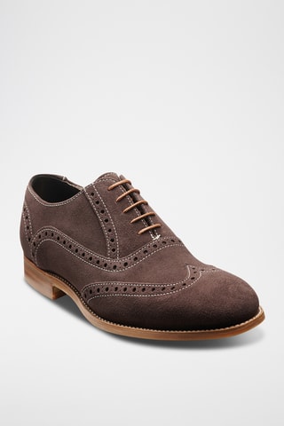 Richelieus en nubuck Grant - Marron