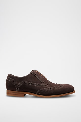 Richelieus en nubuck Grant - Marron