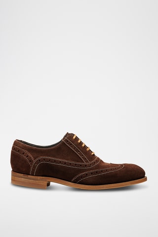 Richelieus en nubuck Grant - Marron