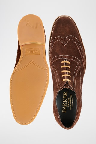 Richelieus en nubuck Grant - Marron