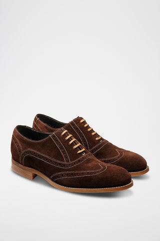 Richelieus en nubuck Grant - Marron