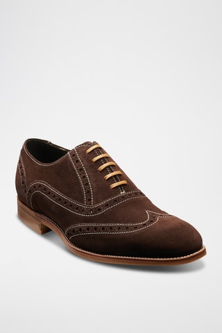 Richelieus en nubuck Grant - Marron