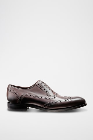 Richelieus en cuir Grant - Marron