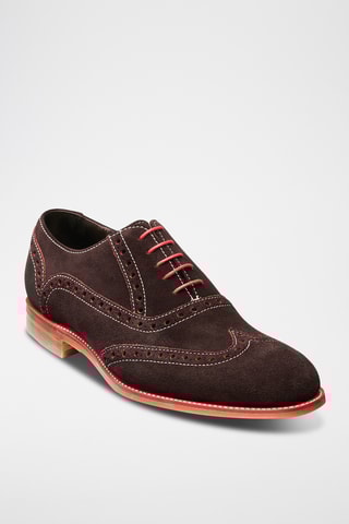 Richelieus en nubuck Grant - Marron