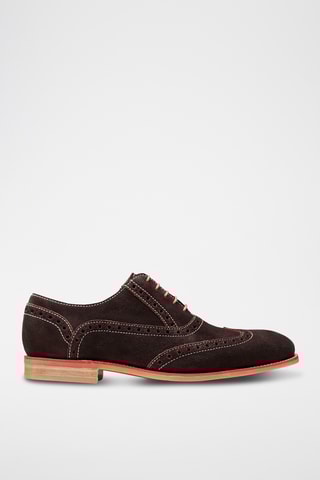 Richelieus en nubuck Grant - Marron