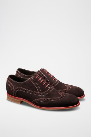 Richelieus en nubuck Grant - Marron
