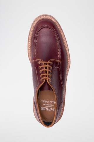 Derbys en cuir de veau Michigan - Bordeaux