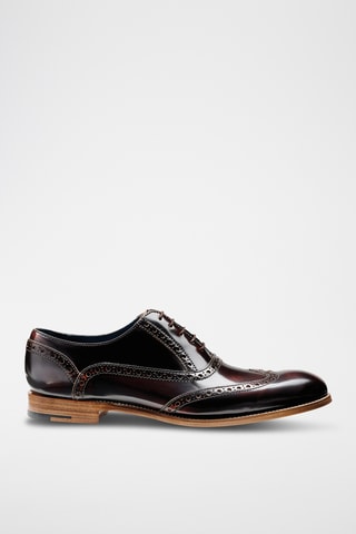 Richelieus en cuir Grant - Marron