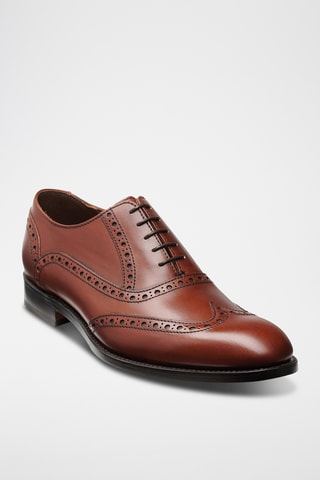 Richelieus en cuir Grant - Marron