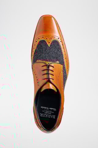 Richelieus en cuir de veau Jackson - Marron