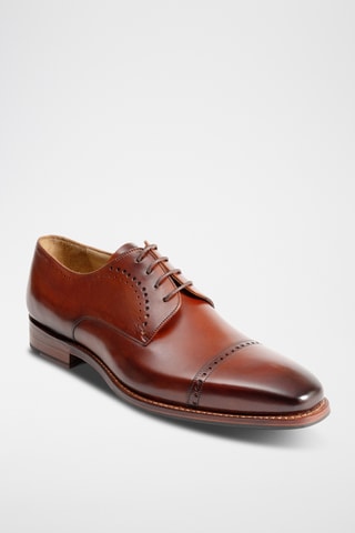 Derbys en cuir Noah - Marron