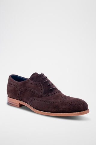 Derbys en nubuck Bladen - Marron foncé