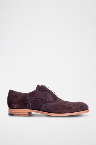 Derbys en nubuck Bladen - Marron foncé