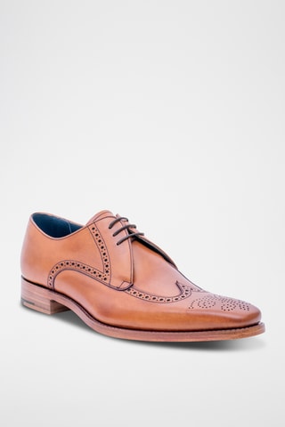 Derbys en cuir Spike - Marron