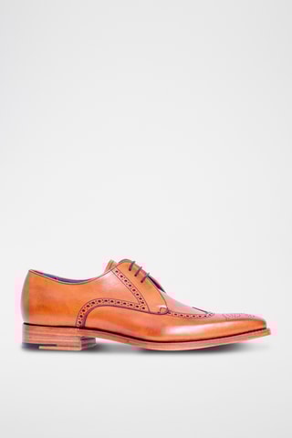 Derbys en cuir Spike - Marron