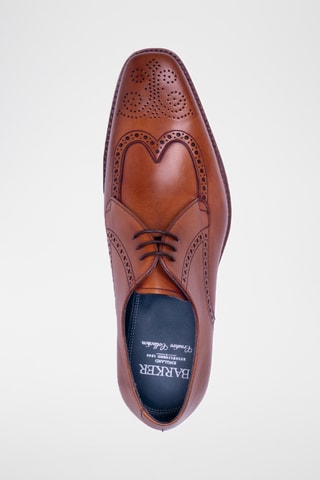 Derbys en cuir Spike - Marron