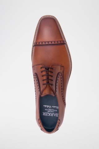 Derbys en cuir Stewart - Camel