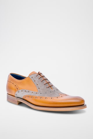 Derbys en cuir de veau Abingdon - Camel