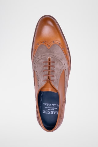 Derbys en cuir de veau Abingdon - Camel
