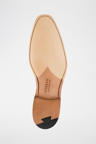 Derbys en cuir de veau verni Woody - Camel