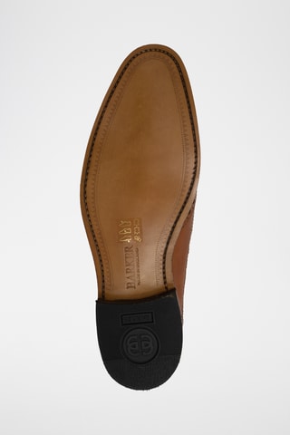 Richelieus en cuir de veau Grant - Marron