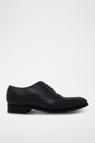 Richelieus en cuir Grant - Noir