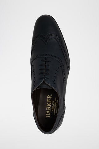 Richelieus en cuir Grant - Noir