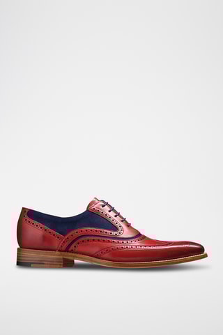 Richelieus en cuir Mc Clean - Rouge