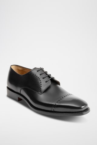 Derbys en cuir de veau Noah - Noir