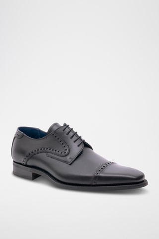 Derbys en cuir de veau Stewart - Noir
