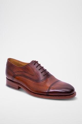 Richelieus en cuir Cherwell - Marron