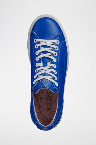 Baskets en cuir Isla - Bleu roi