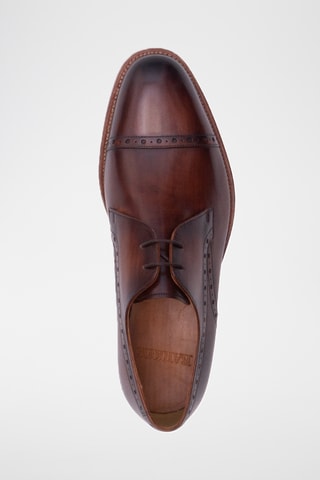 Derbys en cuir Wye - Marron